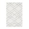 INK+IVY Modern Ansel Cotton Bath Rug with Grey and White Finish II72-1229